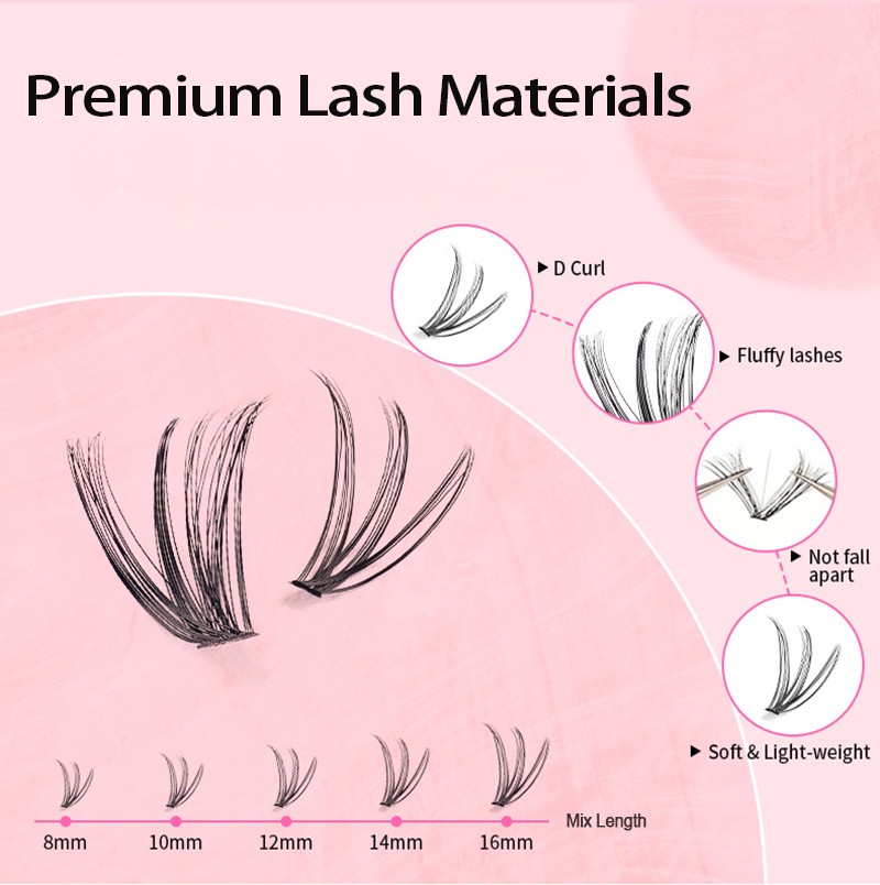 Cluster Lashes Kit OEM price