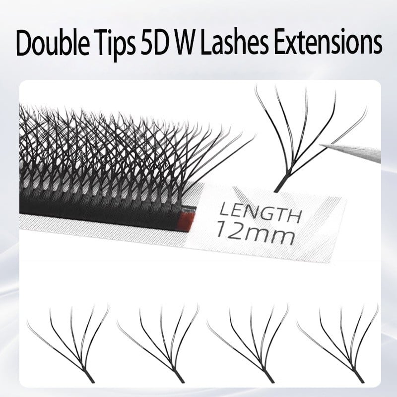 5D W-Shaped lash extension