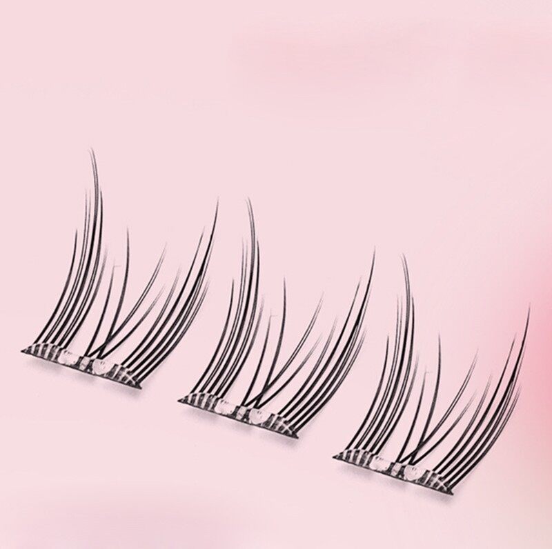 no glue cluster lashes