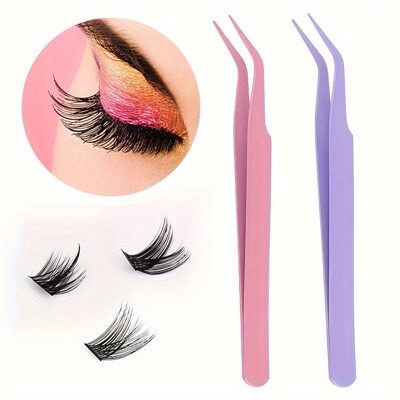 1pc qopqog'ini kengaytirish Tweezer egri uch klaster