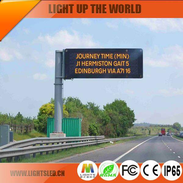 P25 Highway LED Scrolling Variable Message Custom Traffic Signs for USA