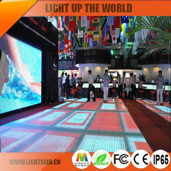 Portable White P5 Outdoor StarLight LED Dance Floor Touch LED Screens for Rental