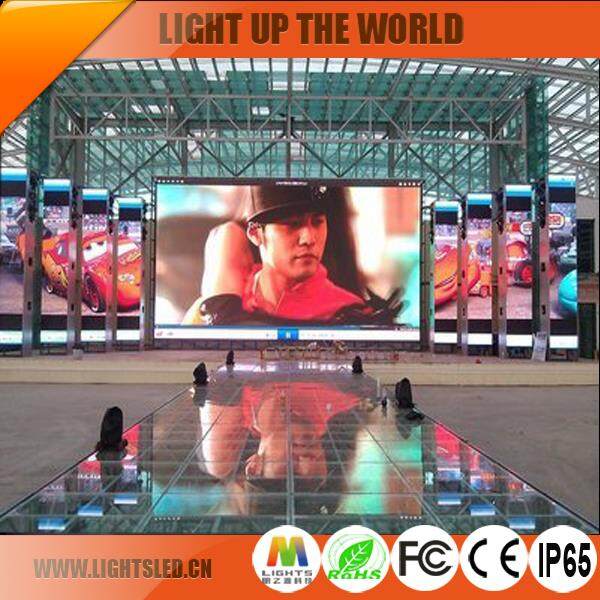 Folding P6 SMD Wedding Dance Floor LED Wristbands Screen with High Definition for Disco