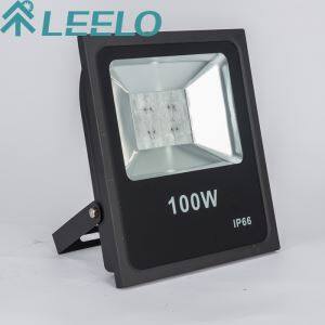 100W impermeable cuadrado reflector LED IP66 exterior cubierta de la lámpara