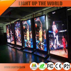 HD Floor Standing LED Screen P6 Full Color With High Britghness