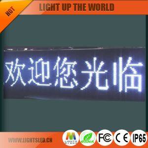 High Brightness Outdoor SMD P10 White Single Color LED Screen