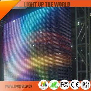 Waterproof Outdoor P16 Transparent LED Curtain Screen