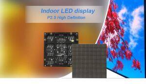 P2.5 Indoor LED Display Consumption Carbon Fiber Fabric