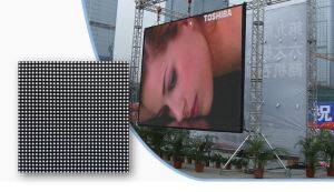 Outdoor SMD P6 Display Digital Number Led Display Board Carbon Fiber