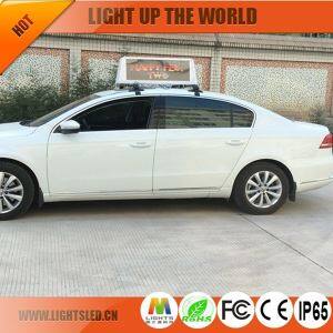 Led Taxi Advertising, Outdoor Led Taxi Advertising Display/car Top Roof Light Box Advertising Mobile LED Display