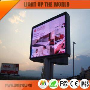 Good Quality P10 Outdoor Full Color Solar Power Red Traffic LED Display Signs