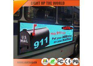 Good Quality And Reasonable Price Hot Sale Outdoor P5 Bus Moving Display Screen Panel China Wholesale