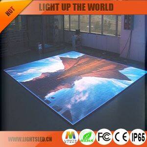 Factory Price Best Quallity P6 Interactive Portable Dance Floor LED Display Screen New Technology
