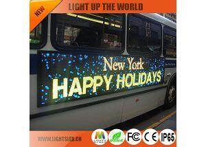Billboard Structure Waterproof High Brightness Bus P6 Led Display Screen China Manufacturer