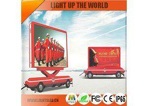 P10 Mobile LED Display Panel Moving Board DIP Waterproof High Resolution From China