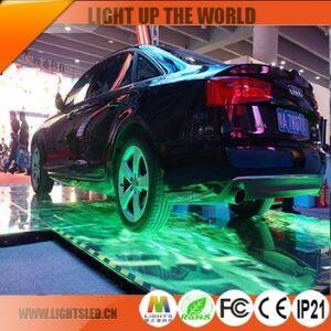 HD LED Display Indoor Pixel Pitch 6MM Giant LED Dance Floor Screen, Slim Galss LED Panel PCB With Interactive Floor Projector