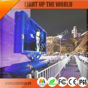 Largest LED P8 DIP Mobile Billboard Structure Screen In Waterproof Cabinet