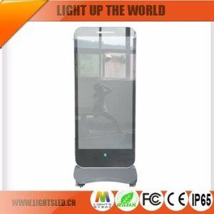 2017 Free Standing Floor Vertical P5 Outdoor Advertising Light Box Led Lightbox Display