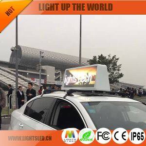 P4 RGB Video Taxi Top Led Display For Logo/brand Advertising With 3G/wifi Control