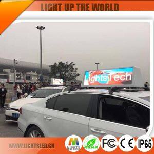 China Supplier Outdoor Taxi Roof Led Display For Advertising P5 With Full Color Waterproof And High Quality