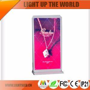 Ultra Thin P3 Indoor Floor Standing LED Display Support WIFI 3G USB