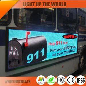 P4 Bus LED Display Screen Sign LED Bus Signs