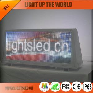 P5 LED Display Panel Taxi Roof Advertising