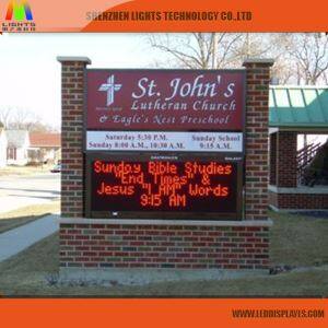 Single Red LED Display Use In Store