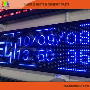 Single Blue Light P10 Outdoor LED Screen