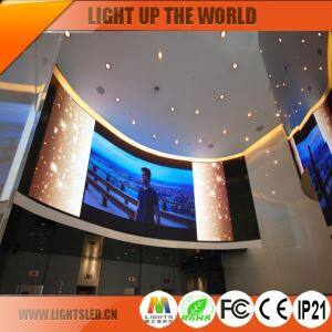 Wide Viewing Angel Flexible Soft Led Video Display P4 P5 P6 Circular Led Display With Soft Module Design