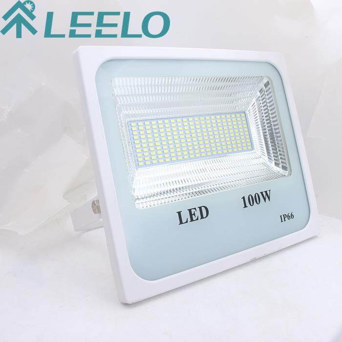 पनरोक सभी एल्यूमिनियम आवास 100W एलईडी नहीं यूवी बाढ़ प्रकाश