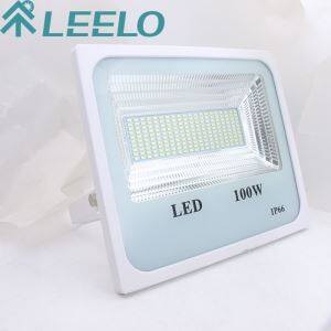 पनरोक सभी एल्यूमिनियम आवास 100W एलईडी नहीं यूवी बाढ़ प्रकाश