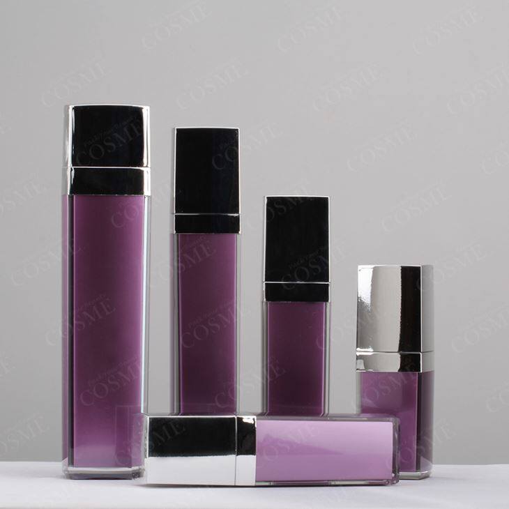 Square Acrylic Cosmetic Bottle