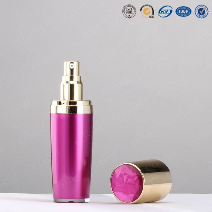 30ml 60ml 100ml Plastik akril hashamatli kosmetik losoma pompasi shishasi