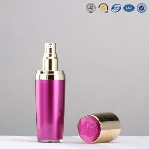 the round top collection 30ml 60ml 100ml Plastic Acrylic Luxury Cosmetic Lotion Pump Bottle