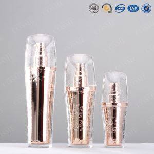 Fashion New Plastic Acrylic Luxury Cosmetic Cream Lotion Pump Bottle