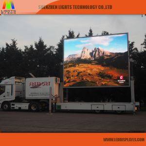 Ip65 Outdoor Led Billboard For 3 Sided Truck
