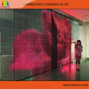 Outdoor P25 Transparent Curtain LED Display