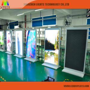Super Thin Floor Stand Advertising LED Display