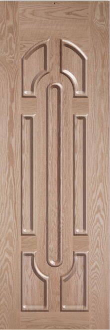 Veneer Faced MDF Moulded Door Skin