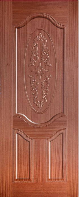 Veneer Faced MDF Moulded Door Skin