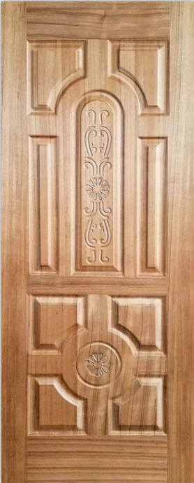 Veneer Faced MDF Moulded Door Skin