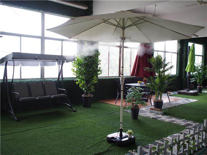Middle Column Round Garden Umbrella