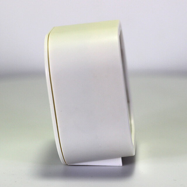 78mm White Square Custom Alarm Clock