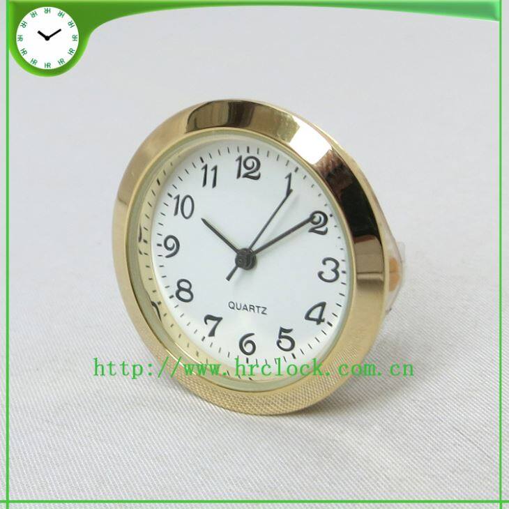 Circular Metal Clock Inserts