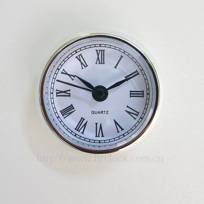 Golden Plastic Clock Inserts