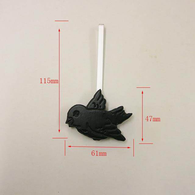 Hourly Telegraph Acrylic Cuckoo Bird Clock Diameter 300MM Woodland Cuckoo Wall Clock