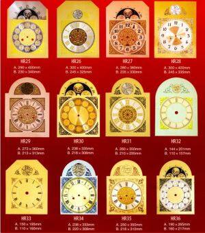 Clock Parts Clock Dials