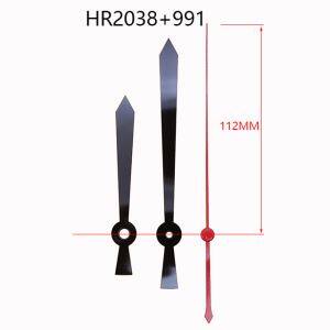HR2038 מתכת שעון הידיים 991 מתכת הידיים השנייה