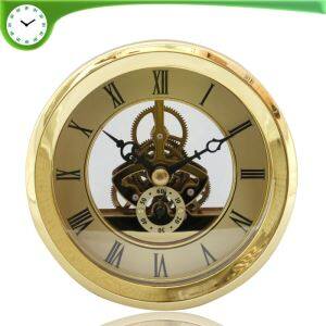 Inserções de relógio de metal esqueleto
